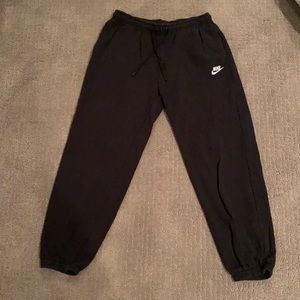 Black Nike sweatpants